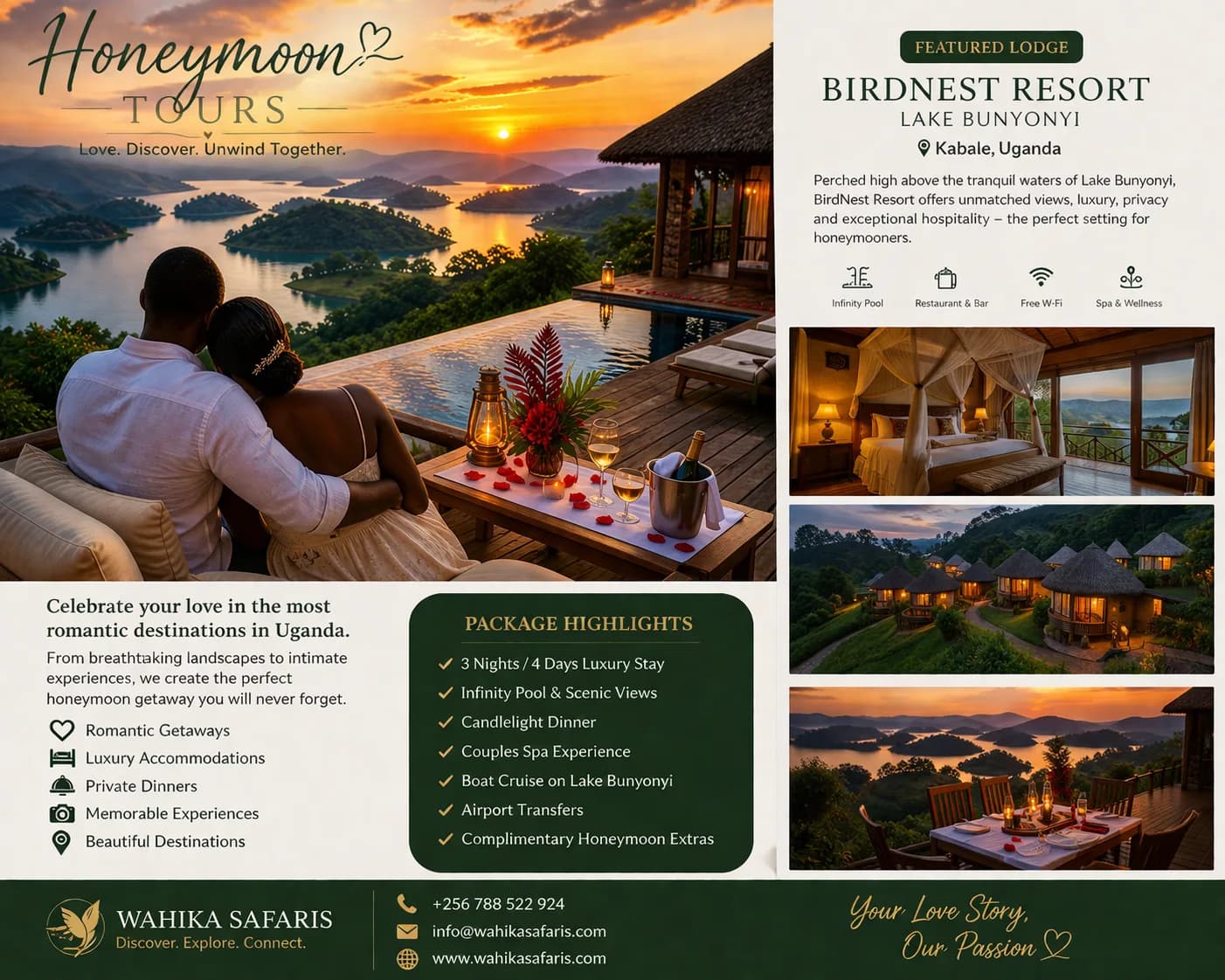 Honeymoon Safari Package